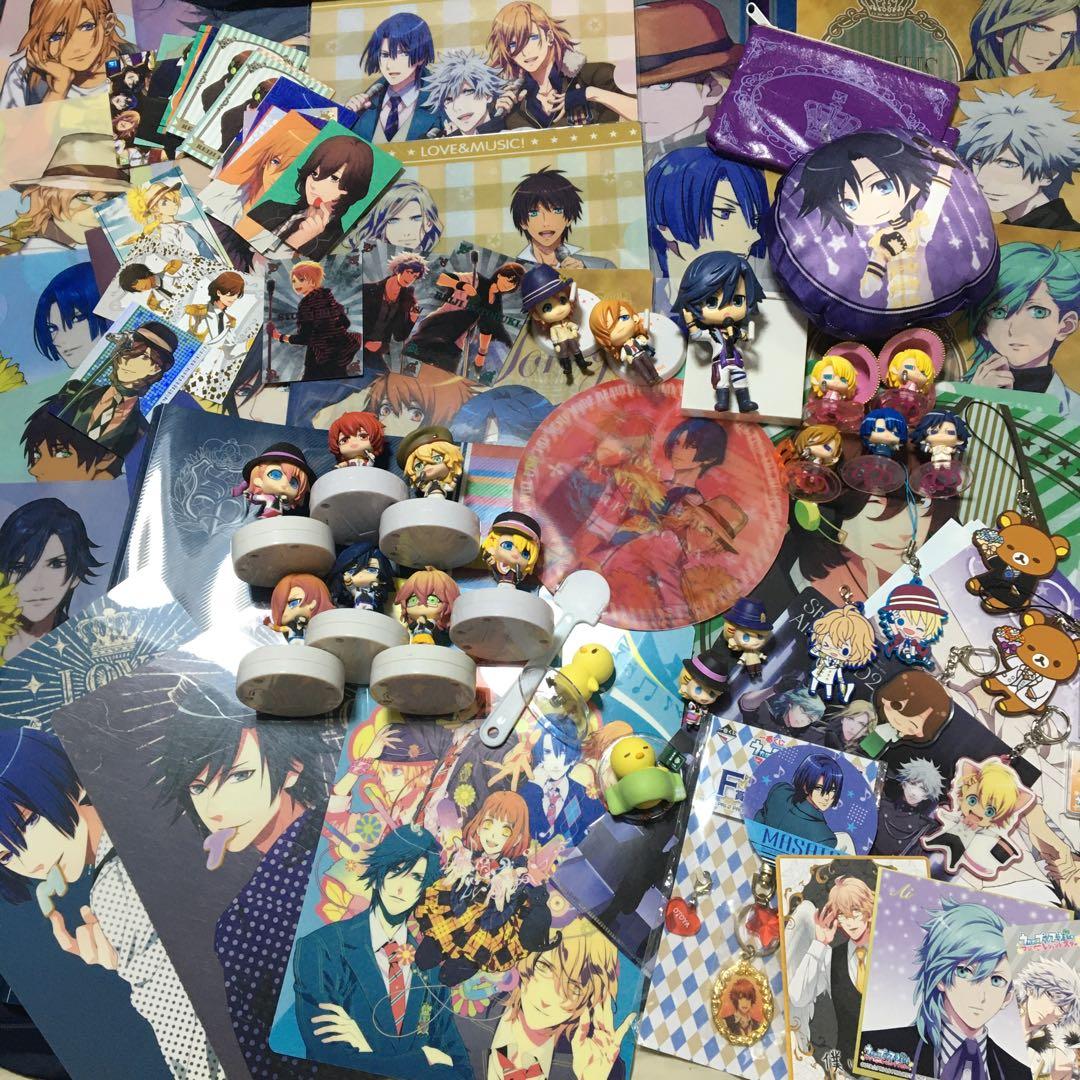 送料込み　うたプリ　うたの☆プリンスさま　クリアファイル　マスコット　セット