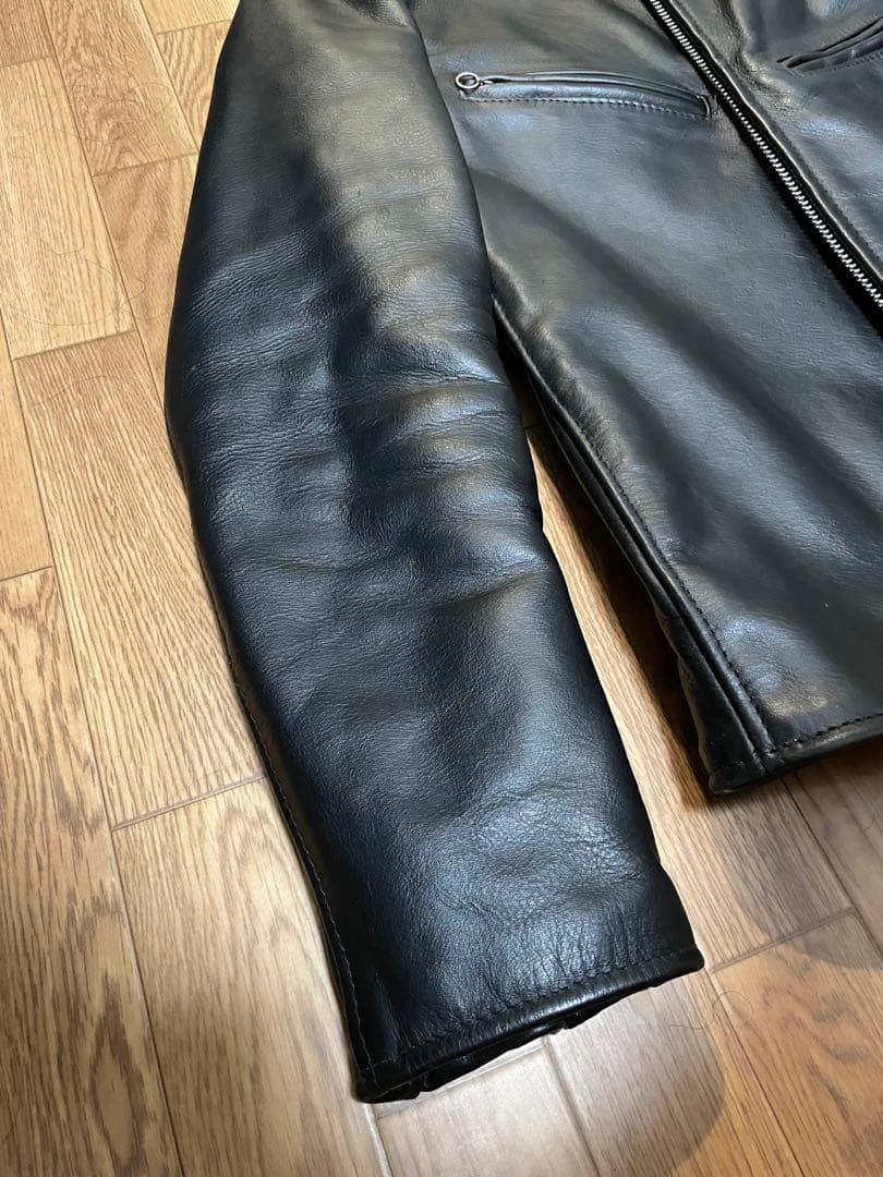 美品 Schott 641XX ステアハイド 34 ライダースジャケット