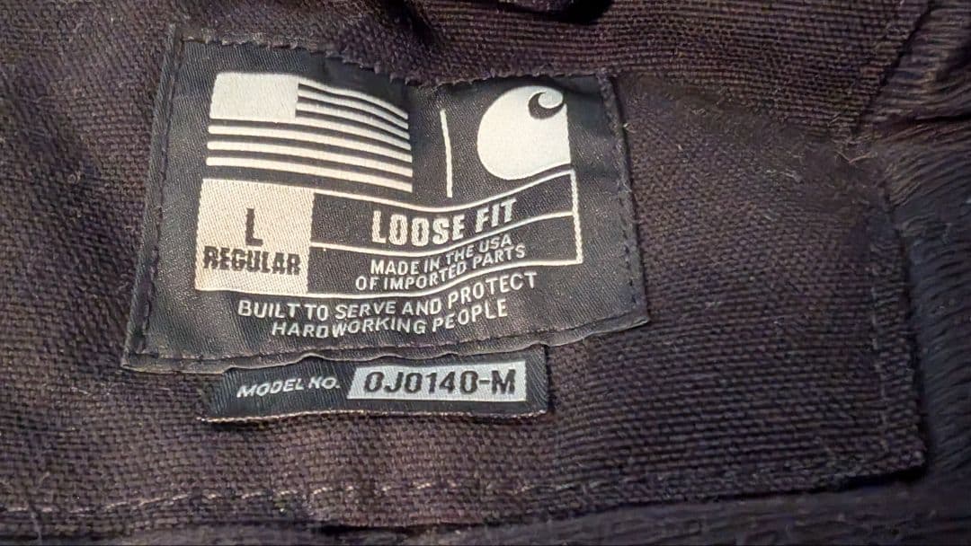 Carhartt ActiveJacket L BLK J0140 USA製