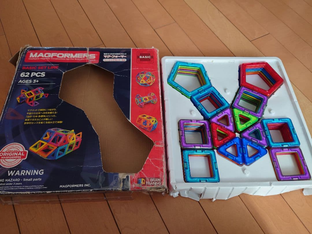 マグ・フォーマー 基本62＋車輪セット（正規品）