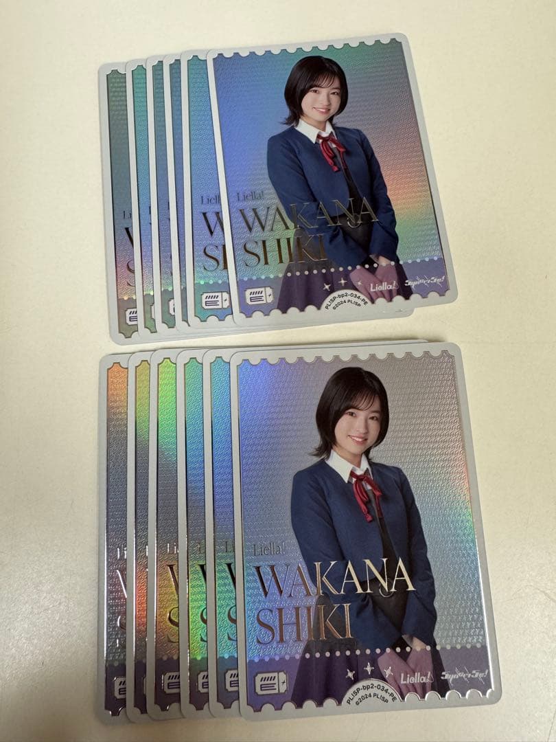 ラブライブ！オフィシャルカードゲーム ラブカ　大熊若菜　PE12枚セット