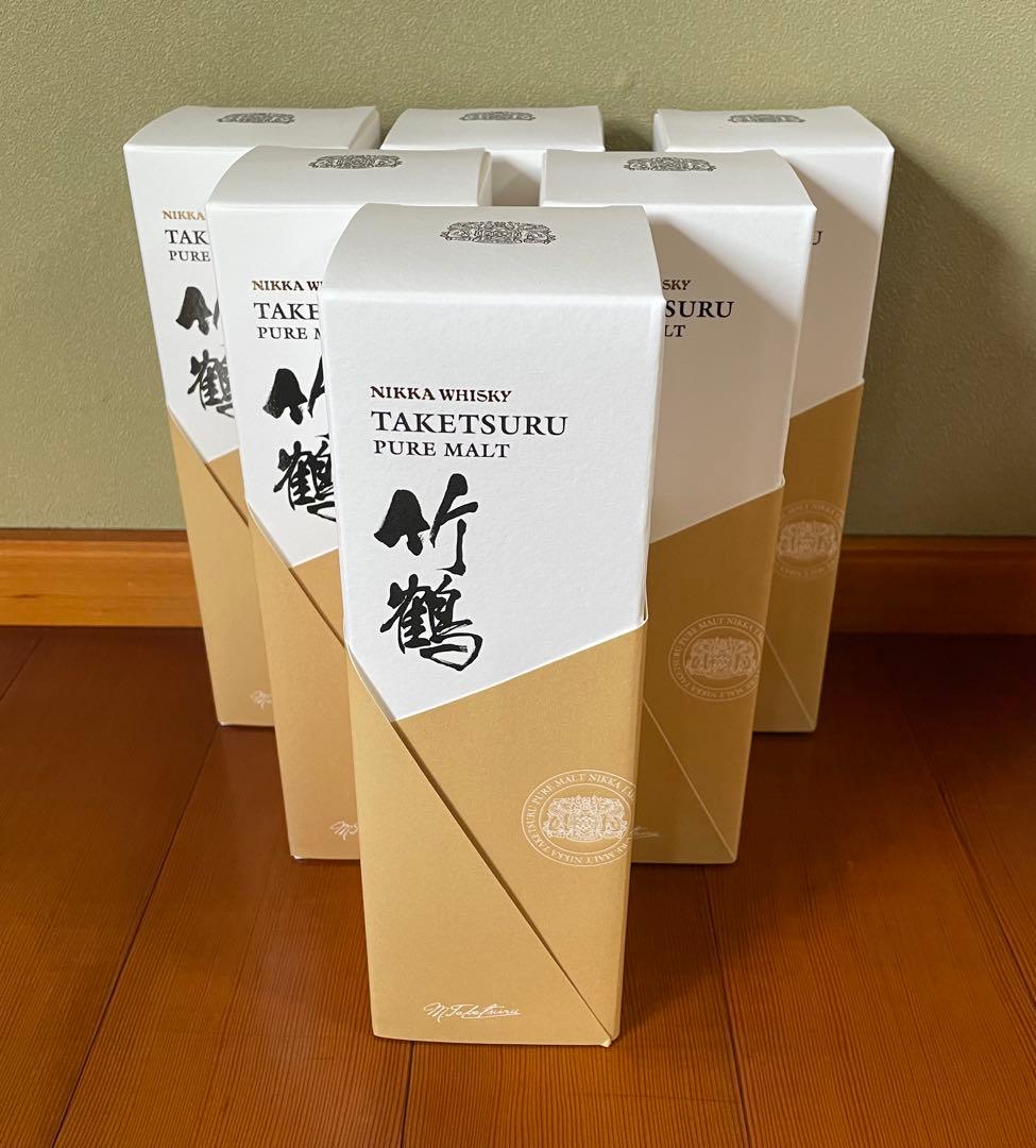 特価　ニッカ　竹鶴　ピュアモルト　箱付　700ml 6本セット　NIKKA