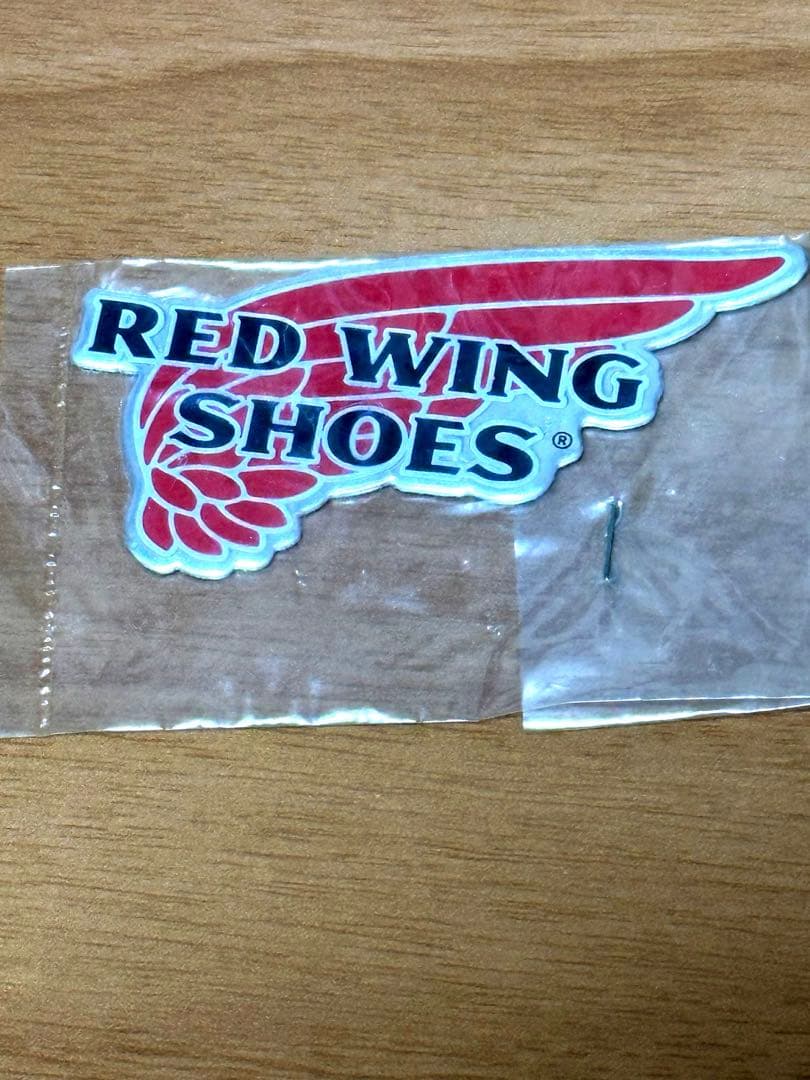 激レア 非売品　レッドウイング　アルミステッカー　redwing