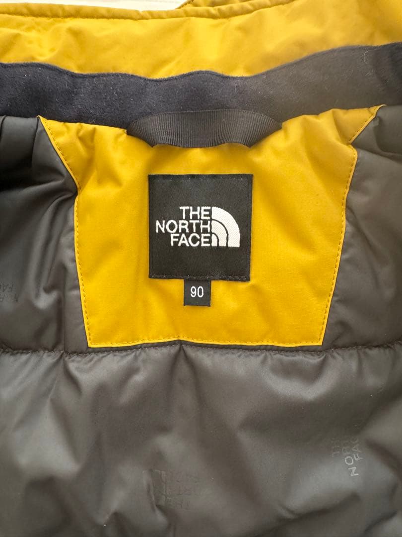【試着のみ】THE NORTH FACE ジャケット 90サイズ イエロー