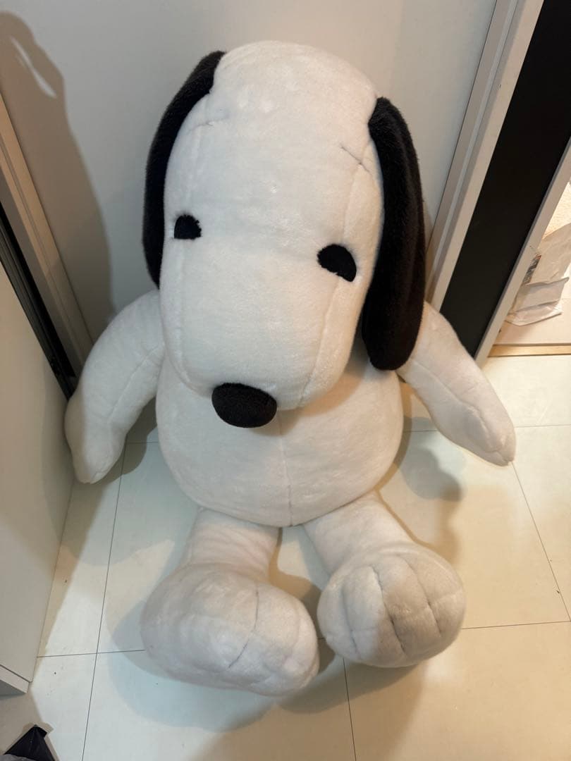 スヌーピー 巨大 ぬいぐるみ 縦121cm 横51cm 送料込