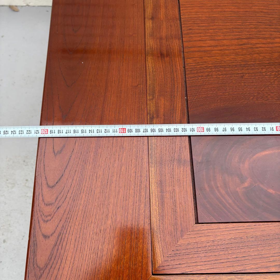 最高級　囲炉裏テーブル　昭和レトロ 火鉢 古民家家具　希少 引き出し 木製　組木