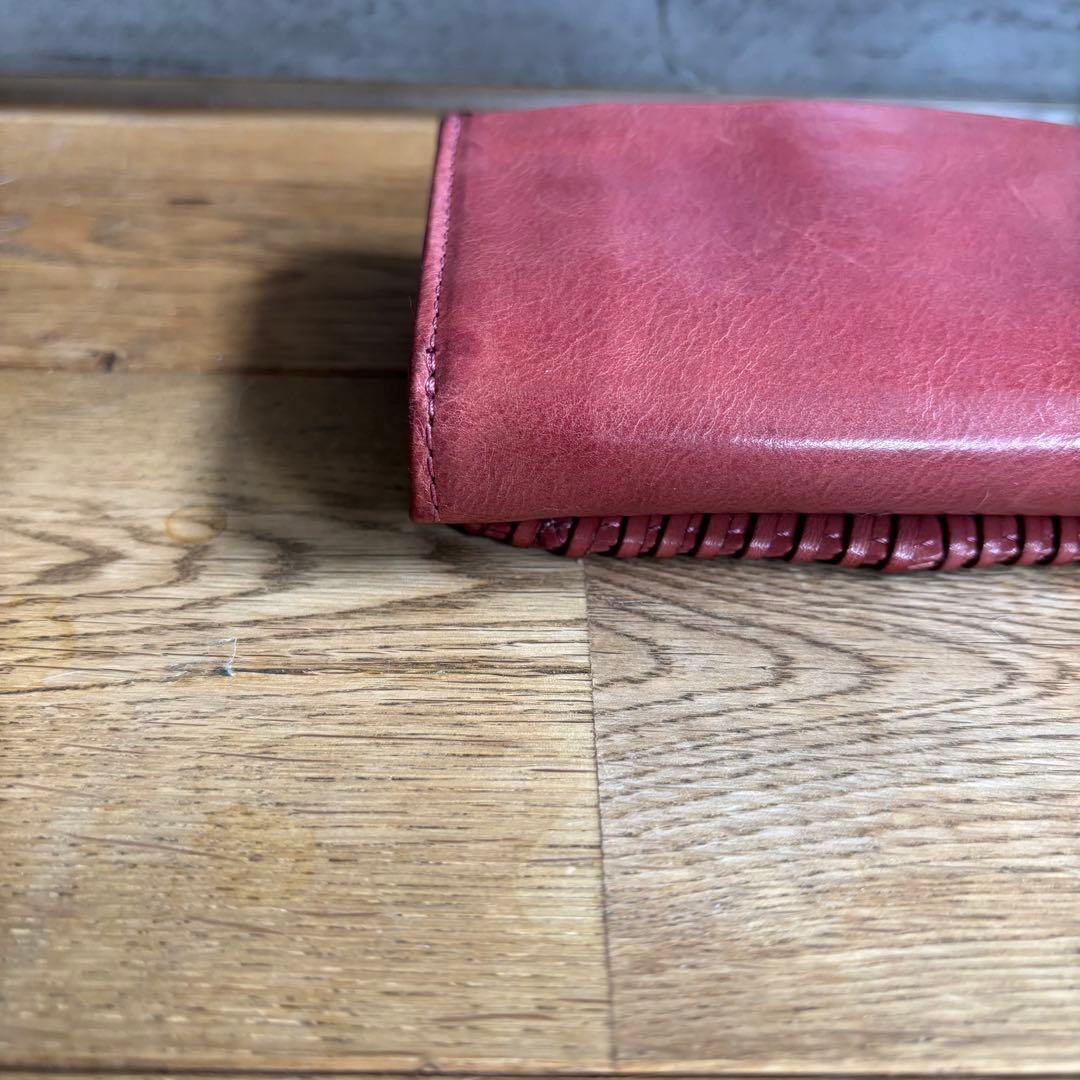 miyu 　ダコタ　dakota 財布　二つ折り　レザー　ゾウ　象　型押し