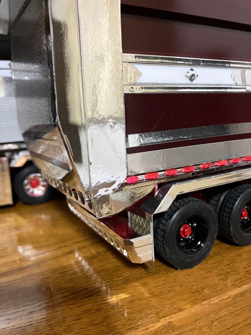 プロフィア、デカ箱ダンプ、デコトラ、完成品1／32