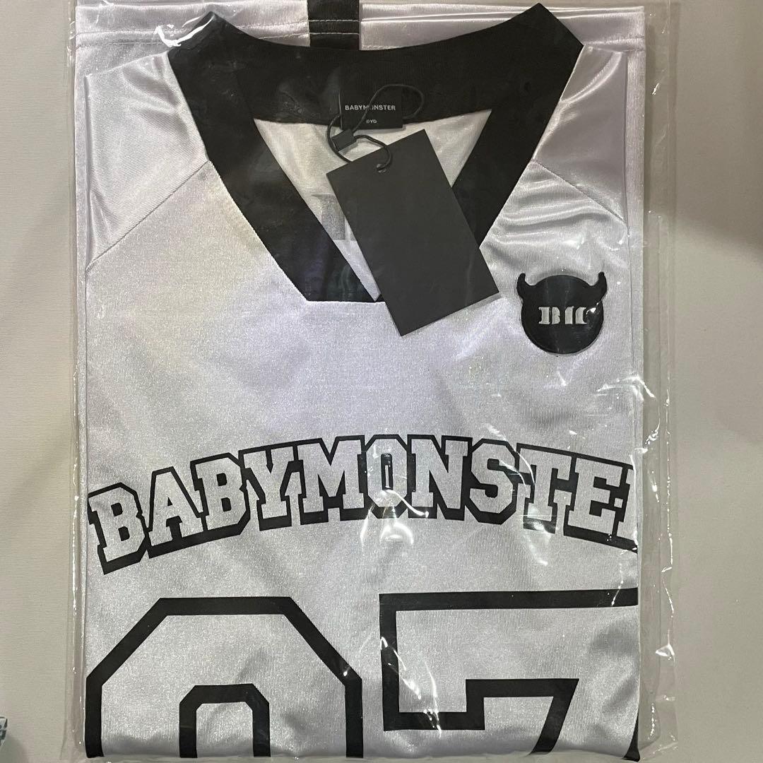 BABYMONSTER ポップアップ ユニフォーム ジャージ ホワイト 白