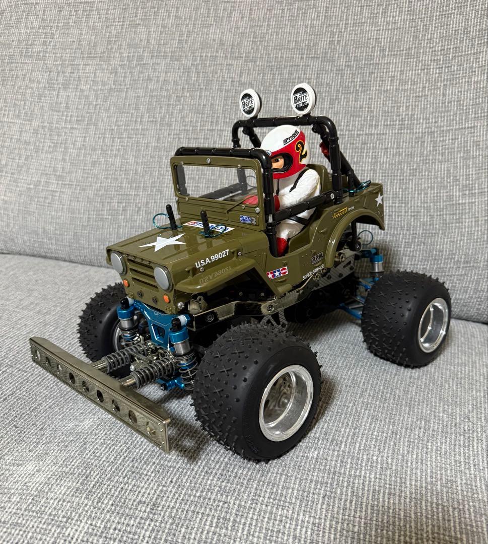 12月10日まで.タミヤ ワイルドウィリー2 XB カスタム車　フルセット！
