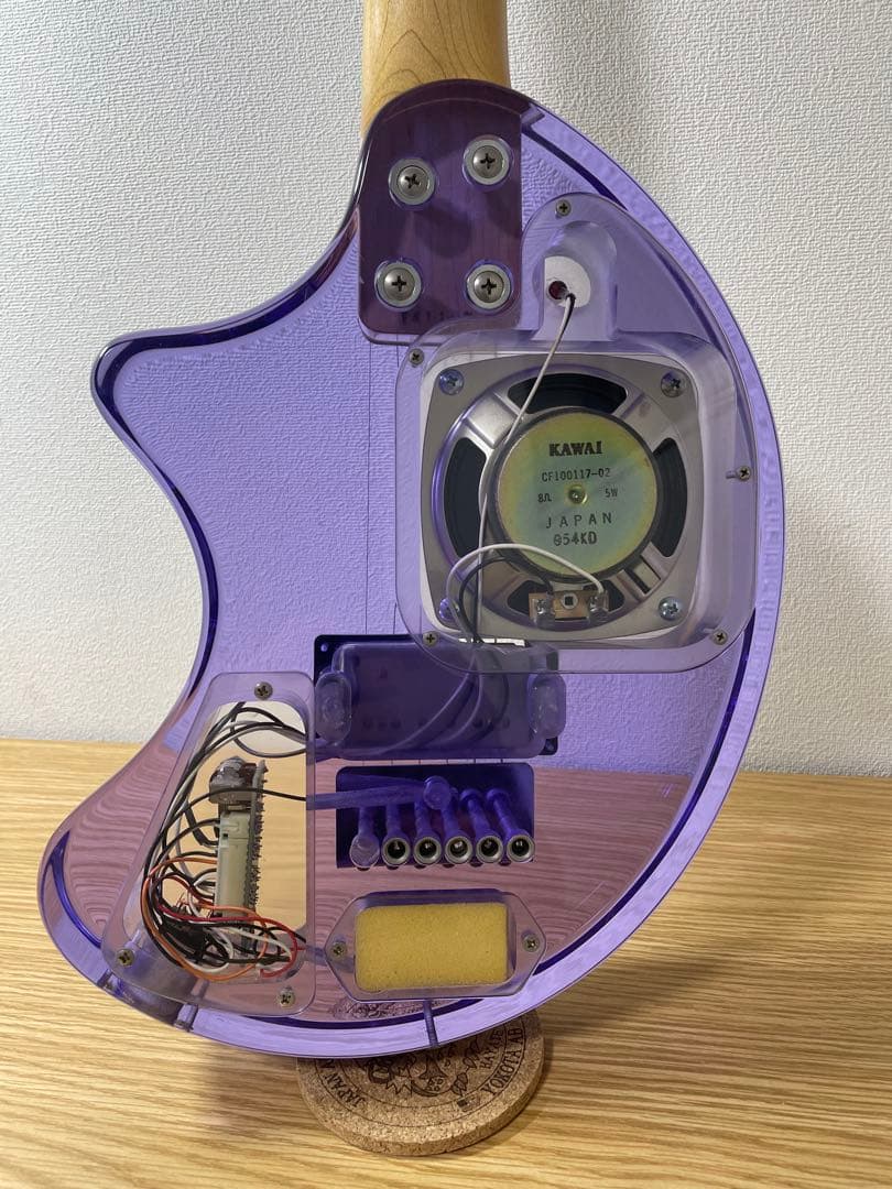 【希少】ZO-3 エレキギター　スケルトンパープル　フェルナンデス