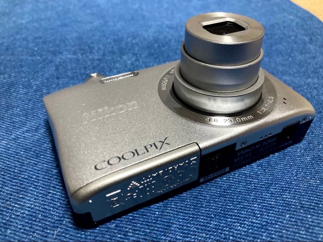 【動作品】Nikon クルーピクスS2900 シルバー