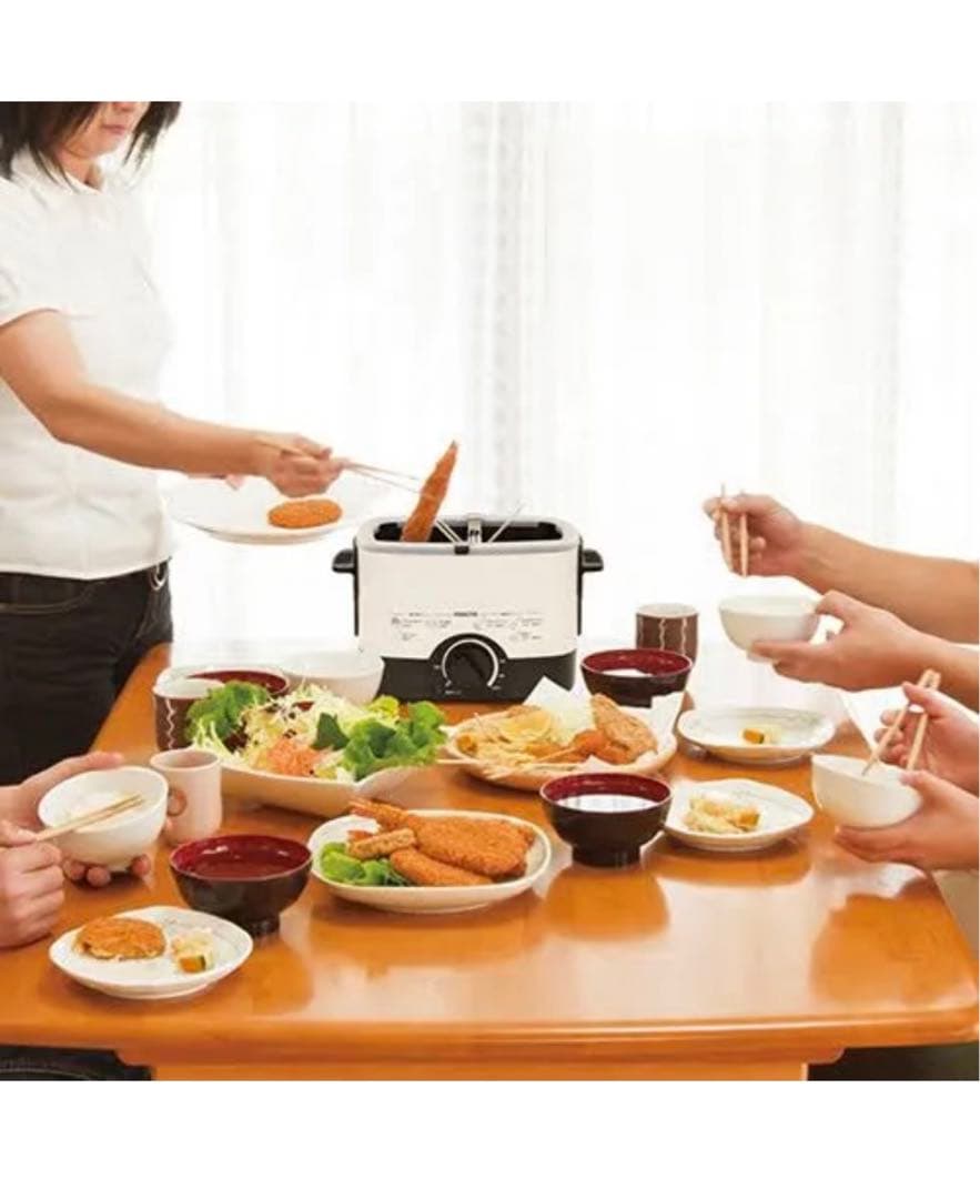 山善　電気フライヤー　新品未使用