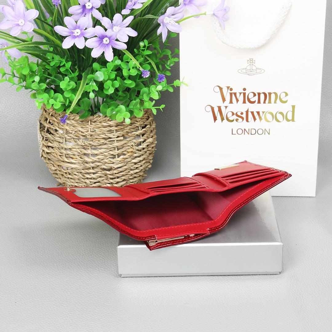 Vivienne Westwood ヴィヴィアン三つ折り財布 赤o 1