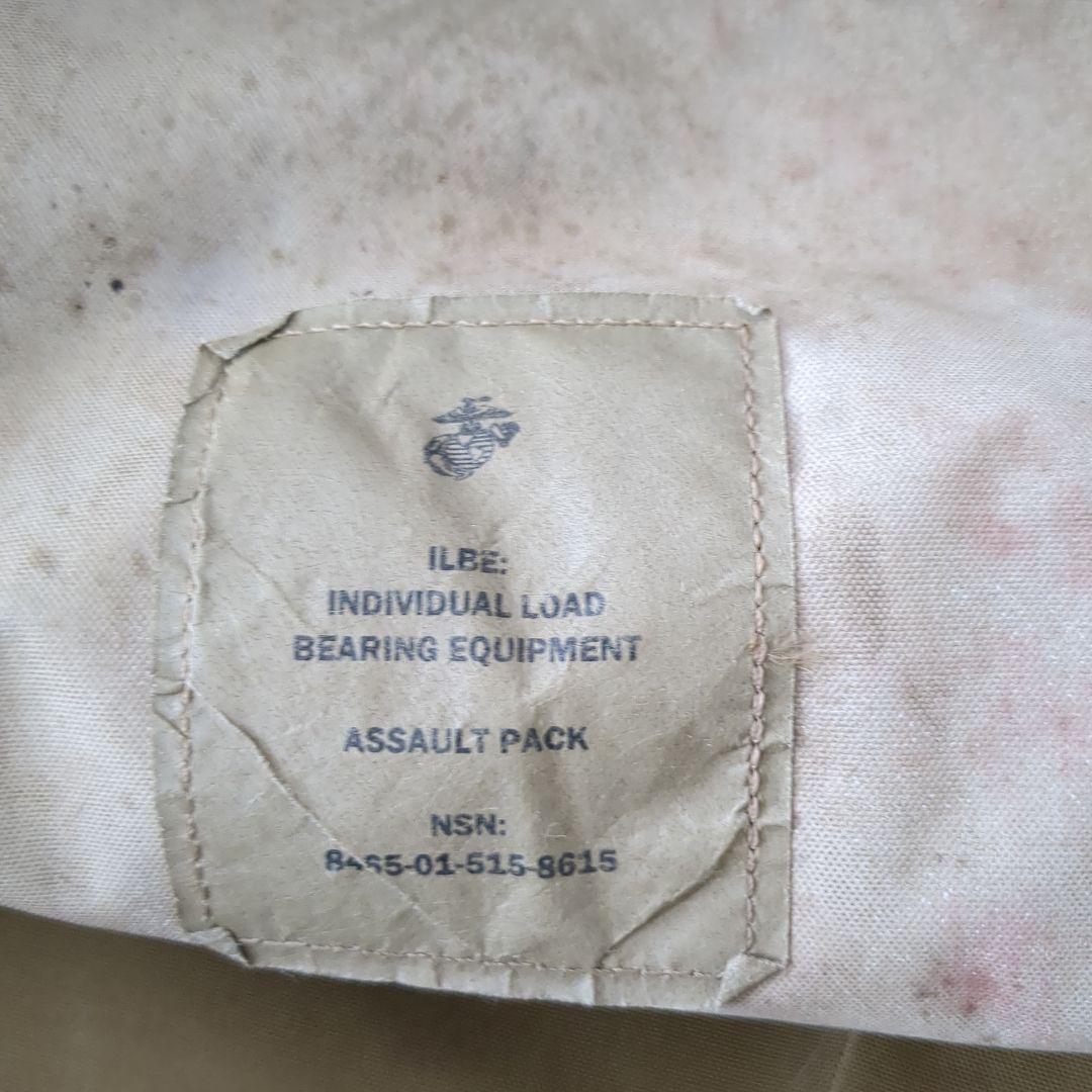 米軍実物　USMC 海兵隊　ILBE アサルトパック　①