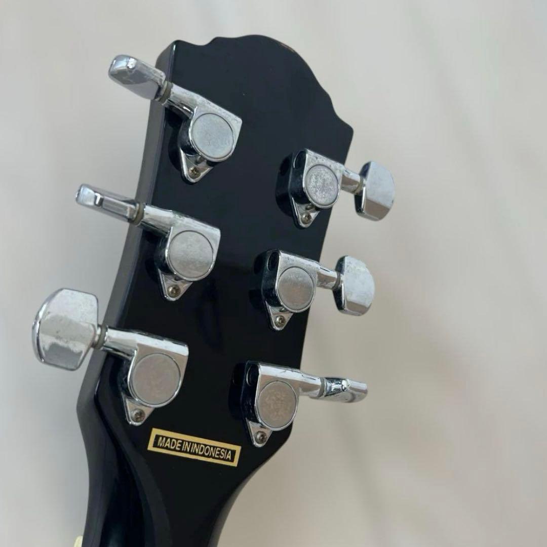 【最安値】JUNO エレアコースティックギター EA-50C ブラック