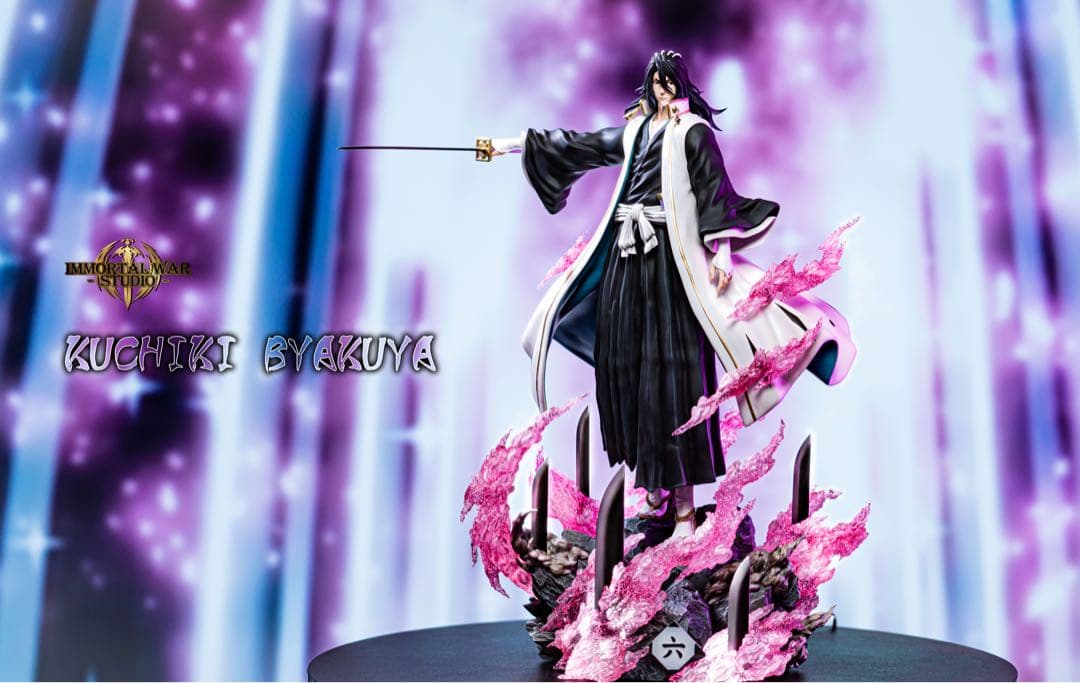 ブリーチBLEACH　千年血戦篇　朽木白哉　ガレージキッド　フィギュア