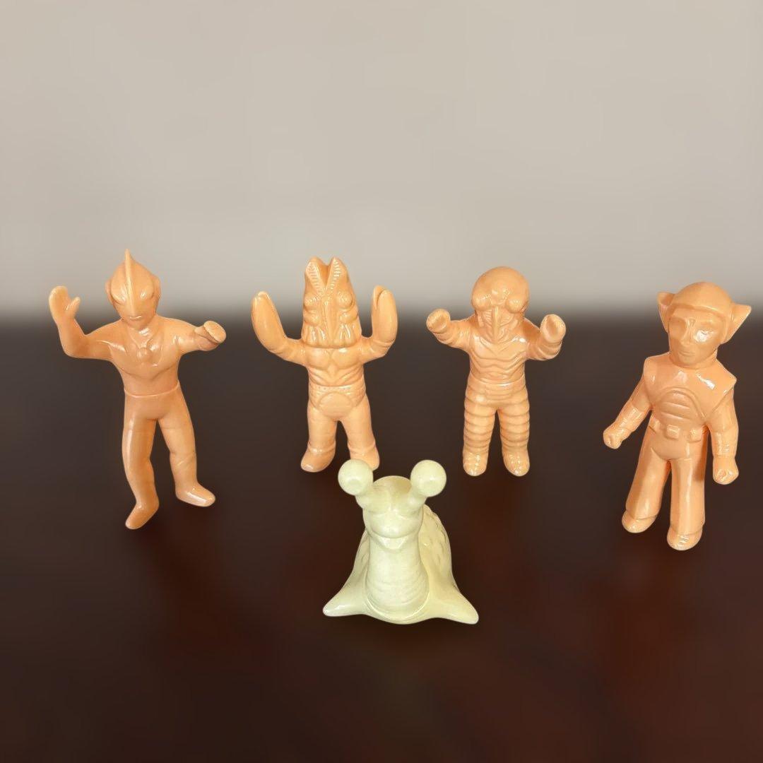 M1号 ミニ福袋　ブルマァク　怪獣シリーズ　未塗装　ソフビ　2000年