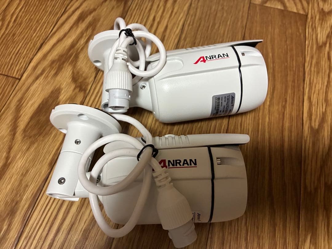 ANRAN POE モニタ付きレコーダー1080P2台