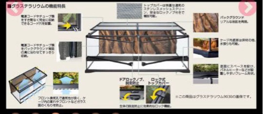 GEX エキゾテラ グラステラリウム 4545 PT2605