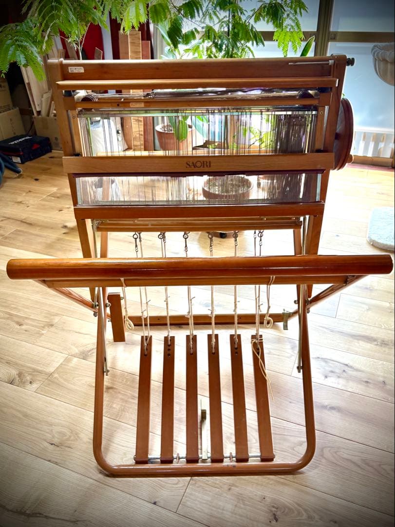 手織機SAORI SX60 4枚綜絖 6本ペダル (スプリング式)本体