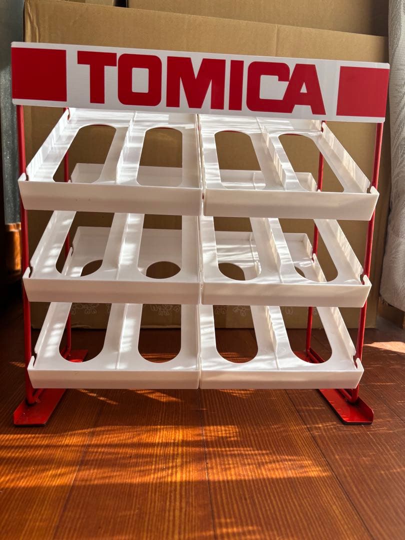 【非売品】トミカ 店頭ディスプレイラック展示３段TOMICA ミニカーラック