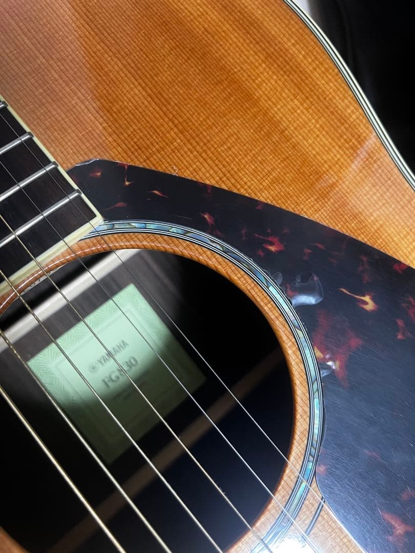 YAMAHA FG830 アコースティックギター / 純正ケース・新品弦付き