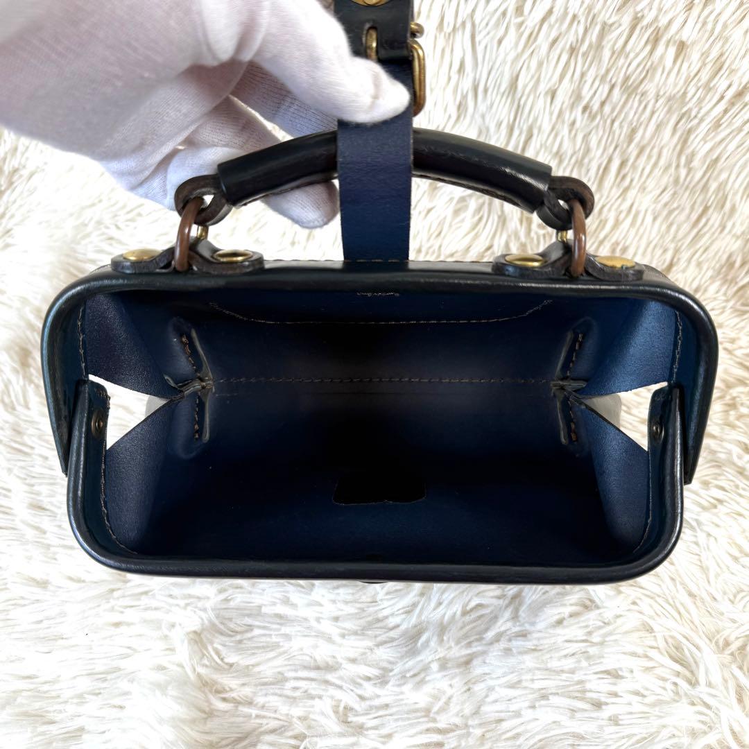 ヘルツ HERZ 2way ミニドクターズバッグ クロスボディ ダークグリーン