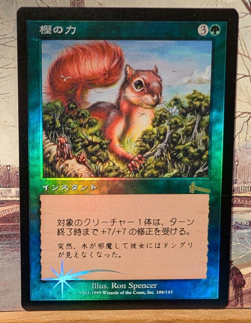 樫の力　日本語Foil