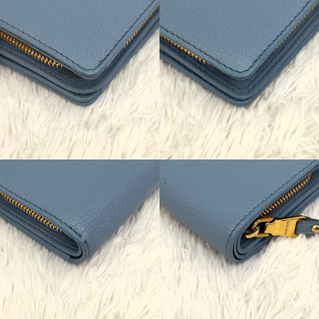 美品⭐️現行 RFID内蔵 MIUMIU ミュウミュウ 財布 マドラス ICチップ