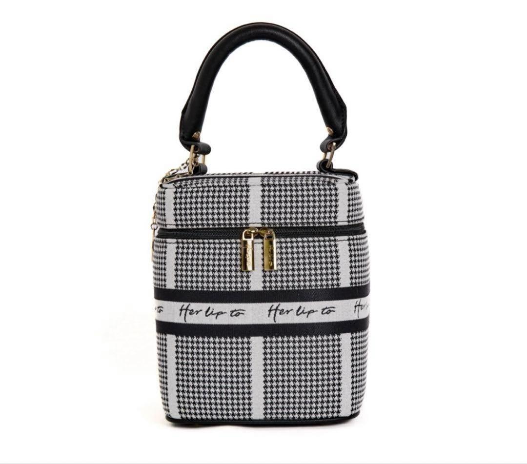 Herlipto HLT Jacquard Vanity Bag シルバー