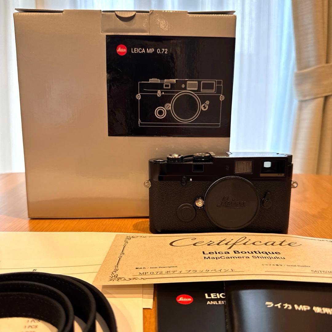 【整備済】Leica MP 0.72 ブラックペイント