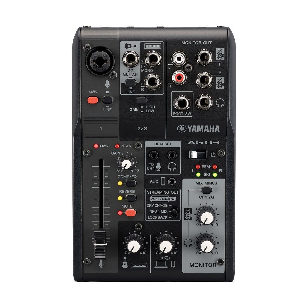YAMAHA AG03MK2 ブラック オーディオインターフェース