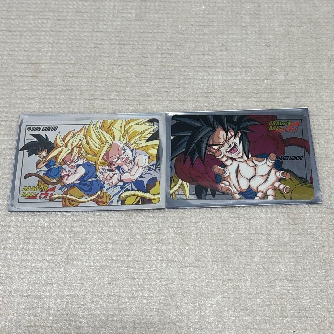 ドラゴンボールGT カードダス スーパーバトル No.03 No.04 孫悟空