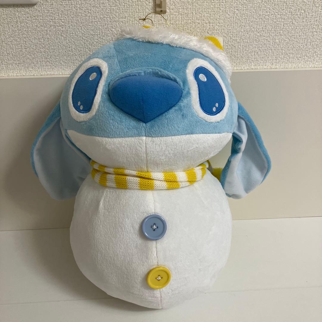 リロ＆スティッチ 雪だるま BIGぬいぐるみ Lilo & Stitch 827