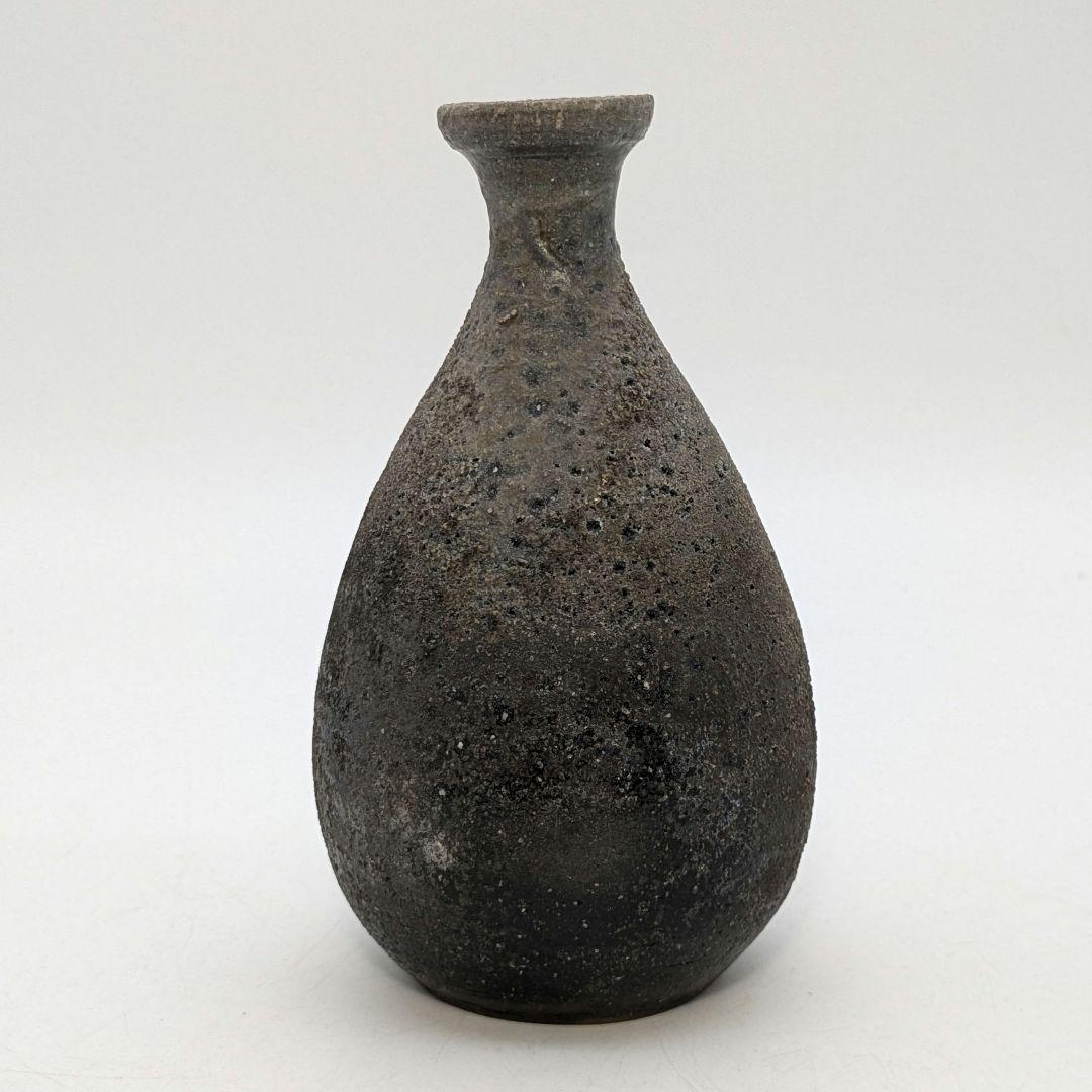 岡山県重要無形文化財 山本出 備前焼 徳利 とっくり 酒器 花器 一輪挿し花瓶