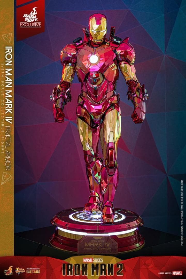 ホットトイズ アイアンマン・マーク４ フラクタル アーマー MMS792D70
