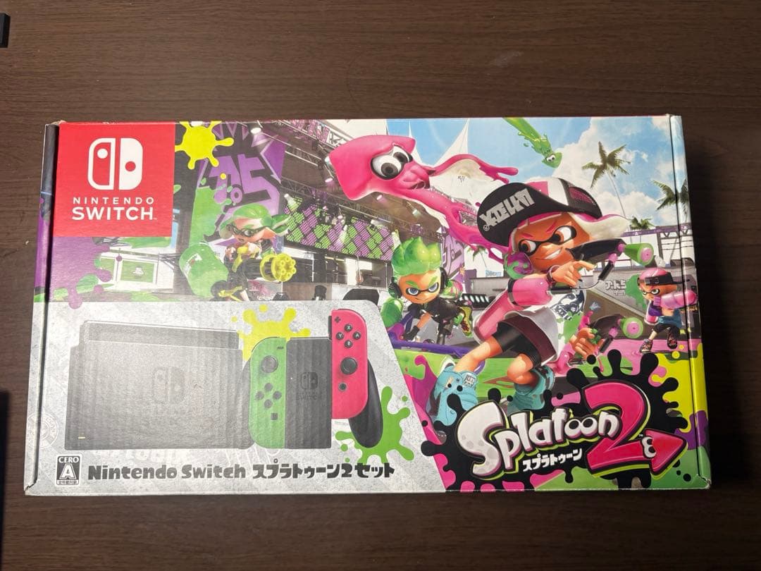 Nintendo Switch スプラトゥーン2セット　SDカード64GB付き