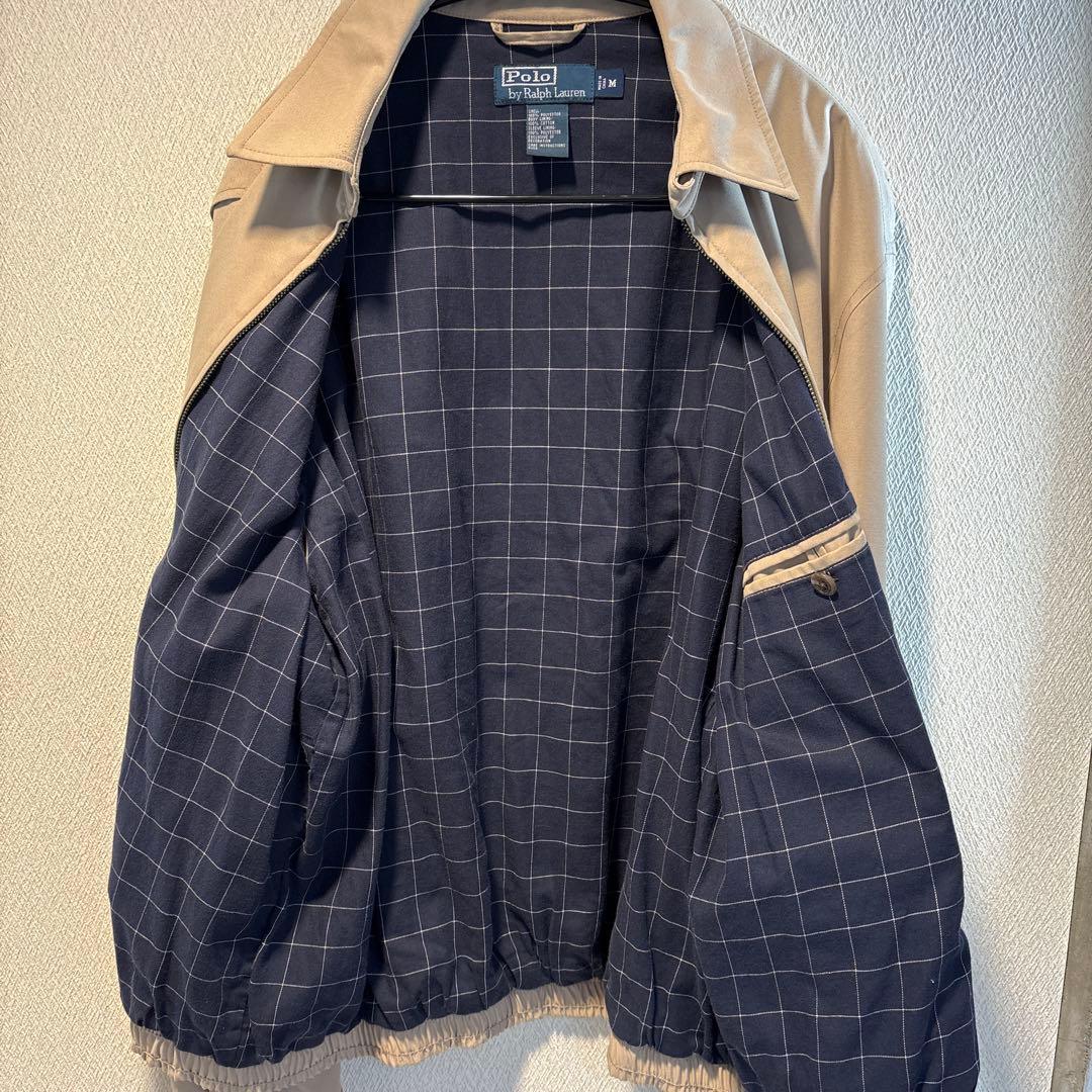 美品　90's ポロラルフローレン スイングトップ M