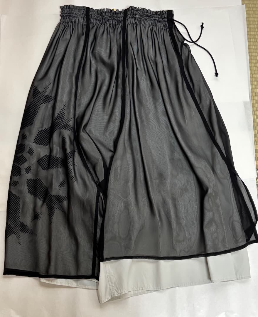 y's アシンメトリー　サルエルパンツ