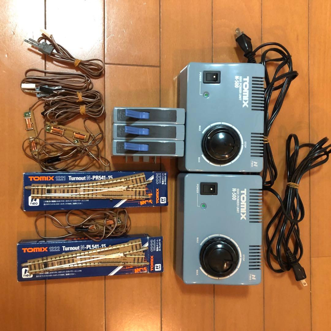 TOMIX 新幹線 Nゲージセット新品未使用 レール、モーターケーブルまとめ売り