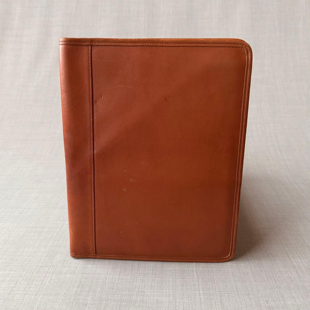 COACH コーチ レザー ドキュメントケース ブラウン