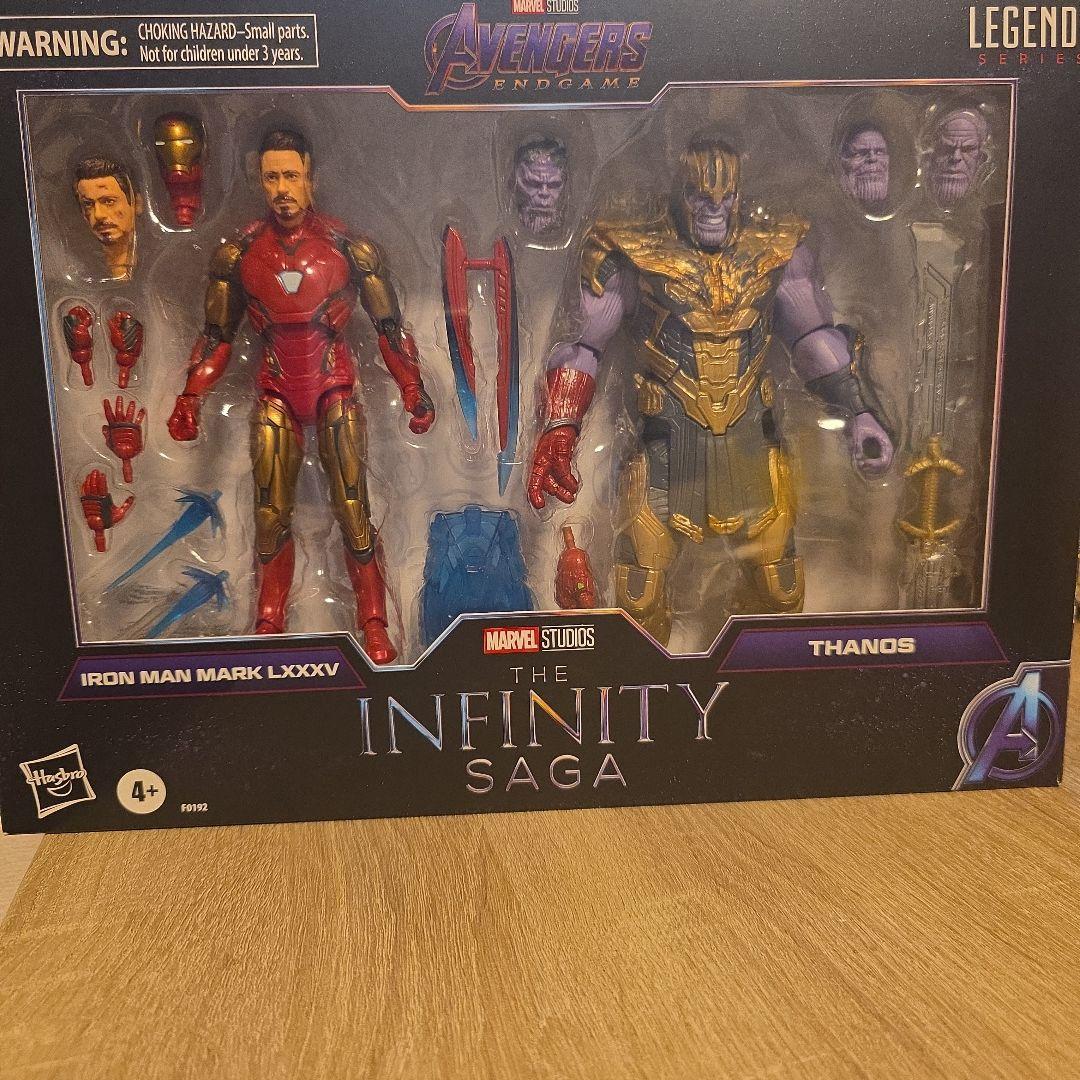 最終値下げ　アイアンマン マーク LXXXV & サノス フィギュアセット