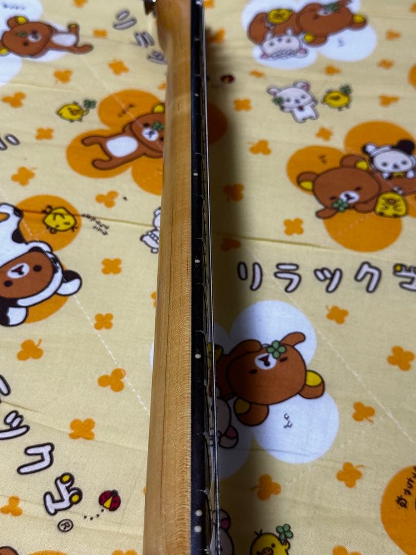 フェルナンデスZO-3 ピンク エレキギター スピーカー内蔵