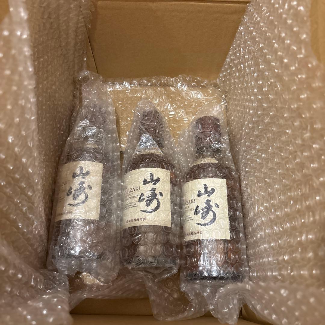 山崎 シングルモルト 180ml 3本セット　新品