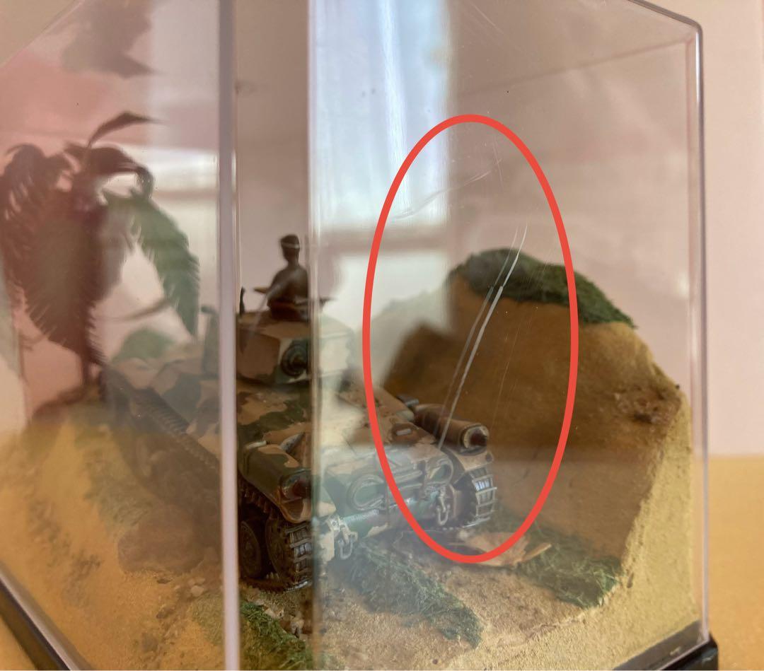 ジオラマ 1/76 日本陸軍97式中戦車改チハ