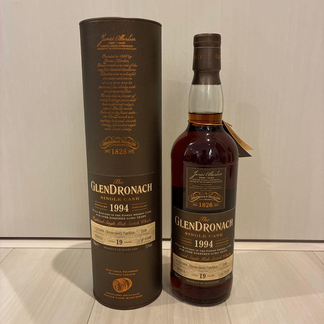 グレンドロナック1994 19年 Oloroso Sherry Puncheon