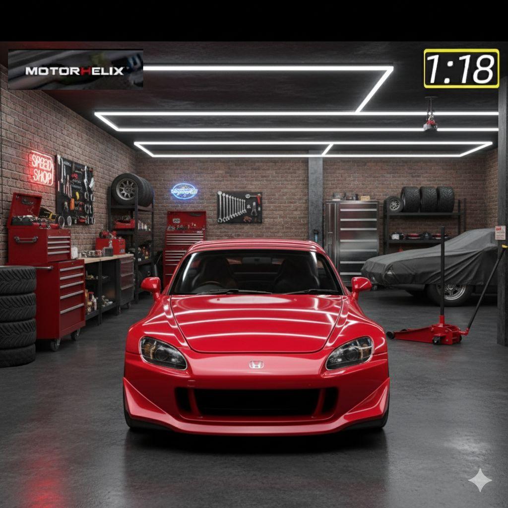モーターヘリックス　1/18　ホンダ　S2000　タイプS