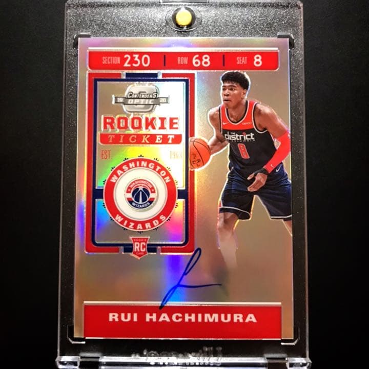 【305】 NBA カード Rui Hachimura RC auto 八村 塁
