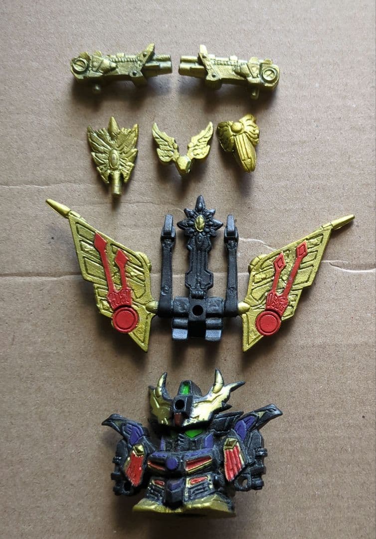 ガン消し　SDガンダム　限定　特大四代目大将軍彩色　武者頑駄無　当時物